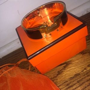 Hermès Clic Clac H Bracelet Black & Gold